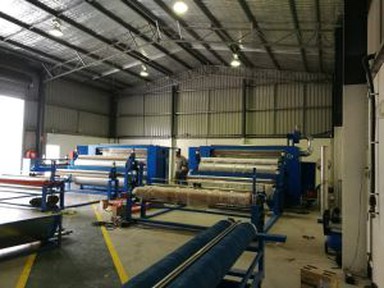 Machine de laminage automatique de flamme, machine à stratifier