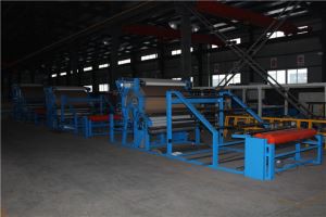 Distributeur de machine à stratifier à colle à base d'eau à base de tissu