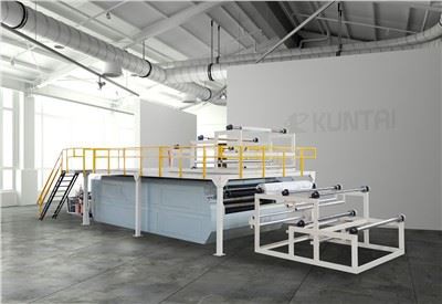Machine de laminage de film thermofusible à lit plat